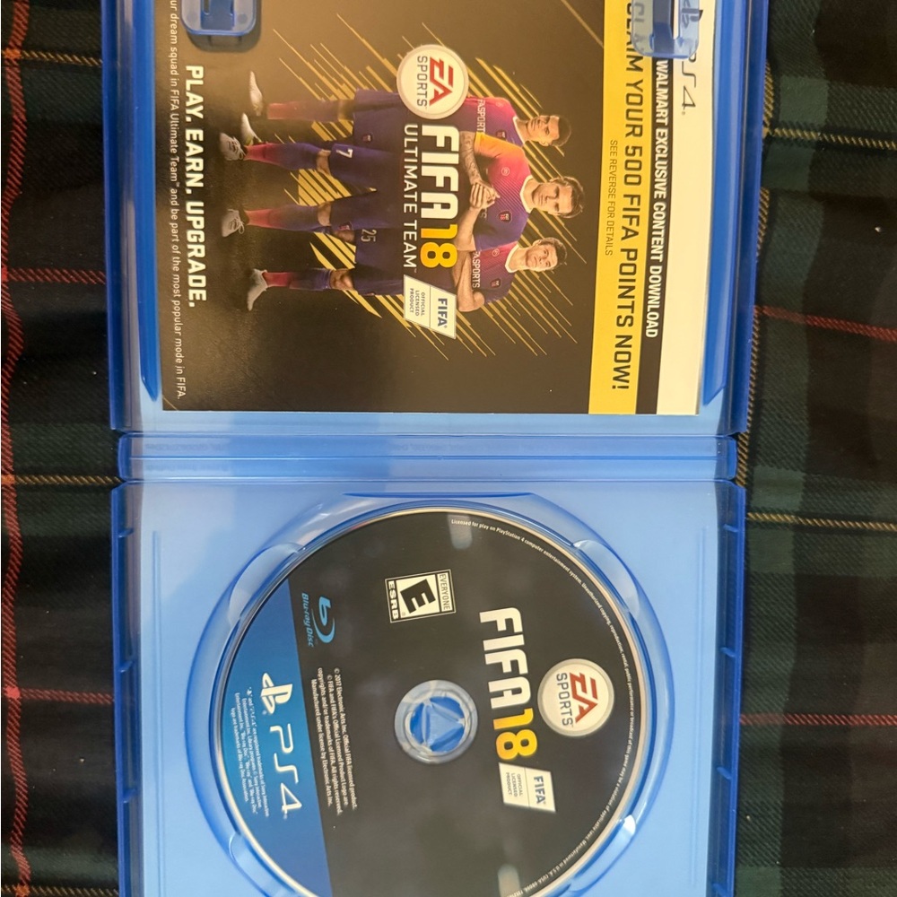 FIFA 18 for PS4 - EA Sports - Blue Case

Can bundle 3 games together for $14. - Picture 5 of 5